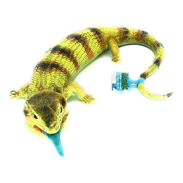 Mamejo Nature Rubber Lizard Toy (Blue Tongue Skink Lizard Toy