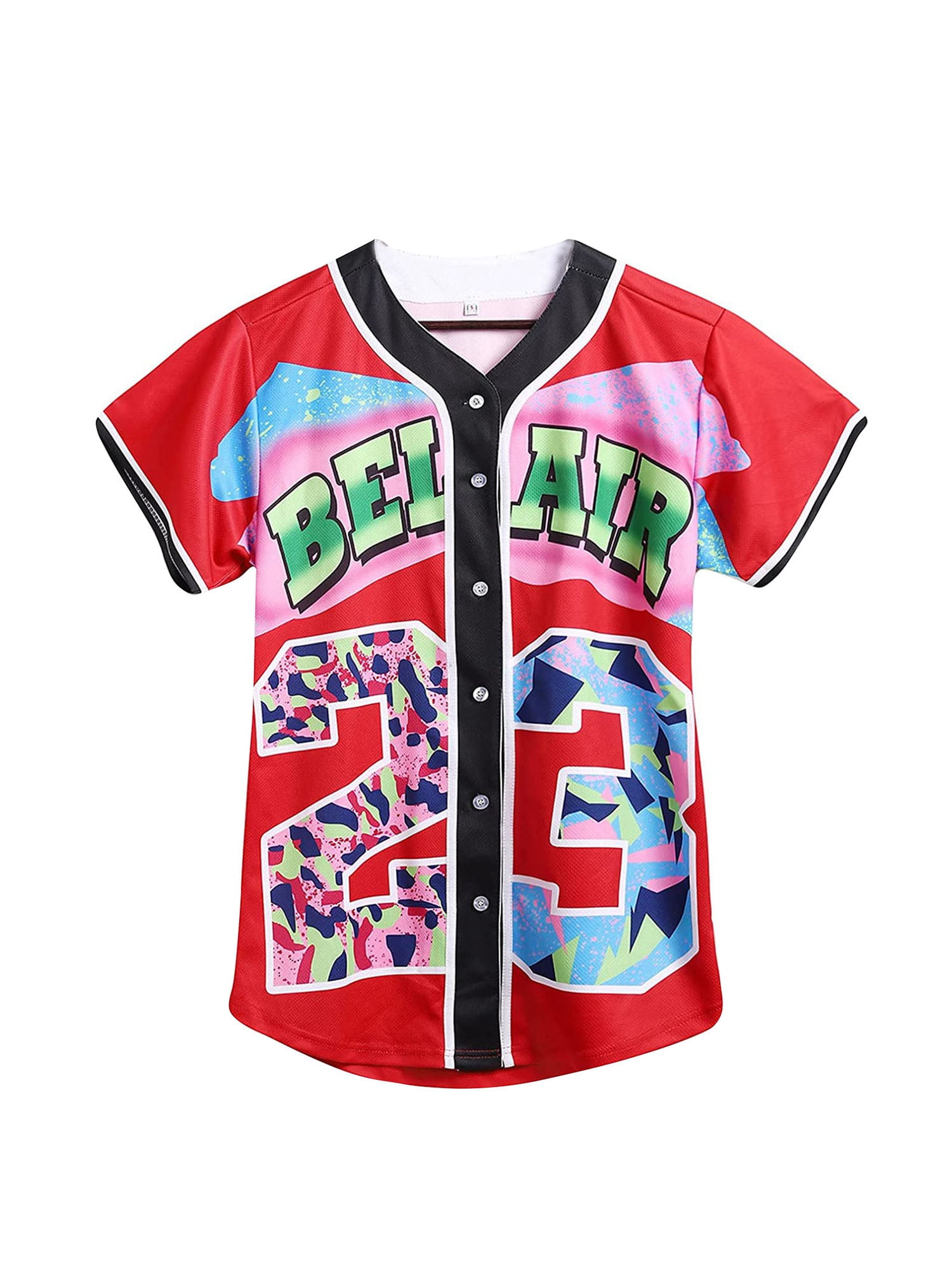  Ouwonkin Men's #99 Baseball Jersey, Women's Baseball Shirts,  90S Hip Hop Short Sleeve Jerseys for Party, Red Blue M : Clothing, Shoes &  Jewelry