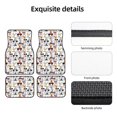 thumbnail image 5 of Cartoon Mickey Mouse And Minnie Mouse Car Floor Mats Universal Floor Mats for Cars Front Rear Car Foot Mats Cute Anime Pattern Car Accessories for Trucks, 5 of 5