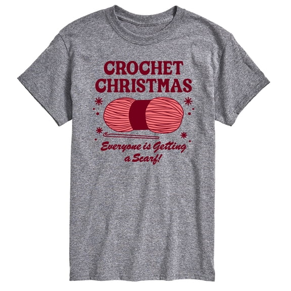 Instant Message - Crochet Christmas Short Sleeve Graphic T-Shirt