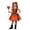 Orange, variant on Girl's Dress Halloween Witch Spider Web Print Cami And Tutu Dress Tulle Skirt Sequin Bow Cartoon Ghost Pocket Outfit Set With Magic Wand Spider Hair Clips Kids Party ,6-7 Years