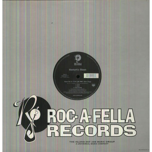 Memphis Bleek - Need Me in Your Life - Music & Performance - Vinyl