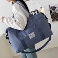 thumbnail image 4 of Bolsa de lona unisex a la moda con cremallera informal para viajes para hombres y mujeres Ndcxsfigh Para Estrenar, 4 of 9