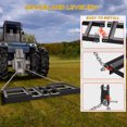 thumbnail image 3 of Heavy-Duty 48" Ground Leveling Drag - Universal Tractor/ATV Attachment with Tool-Free Installation, 3 of 7