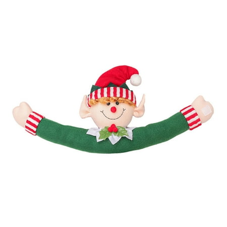 

Doolland Christmas Ornaments Curtain Decoration Fairy Doll Pendant Creative Curtain Buckle Fairy Door Hanging Gift for Christmas Bedroom Living Room Window Home Ornaments，19.7*8.7inch