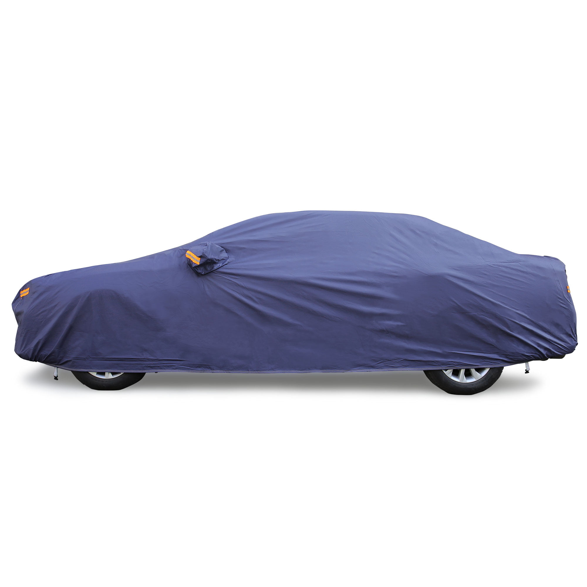 Unique Bargains 3XXL+ Purple Car Cover Waterproof Rain Snow Sun UV Heat  Resistant 224x74.8x63inch