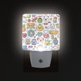thumbnail image 3 of Cartoon Sport Items Night Light 2 Pack LED Nightlight Plug into Wall Dusk to Dawn Sensor Soft White, 3 of 7