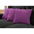 thumbnail image 2 of Ambesonne Modern Throw Pillow Cover 4 Pack, Rotary Spinning Art, 16", Dark Magenta, 2 of 6