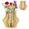 thumbnail image 1 of Florero, ramo, soporte de exhibición, rompecabezas de madera para el hogar, soporte para jarrón, decoración de oficina, flores transfronterizas, 1 of 6