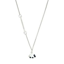 Delight Jewelry Resin White Lamb - Silvertone Class of 2026 Delicate Bar Necklace, 18.75"
