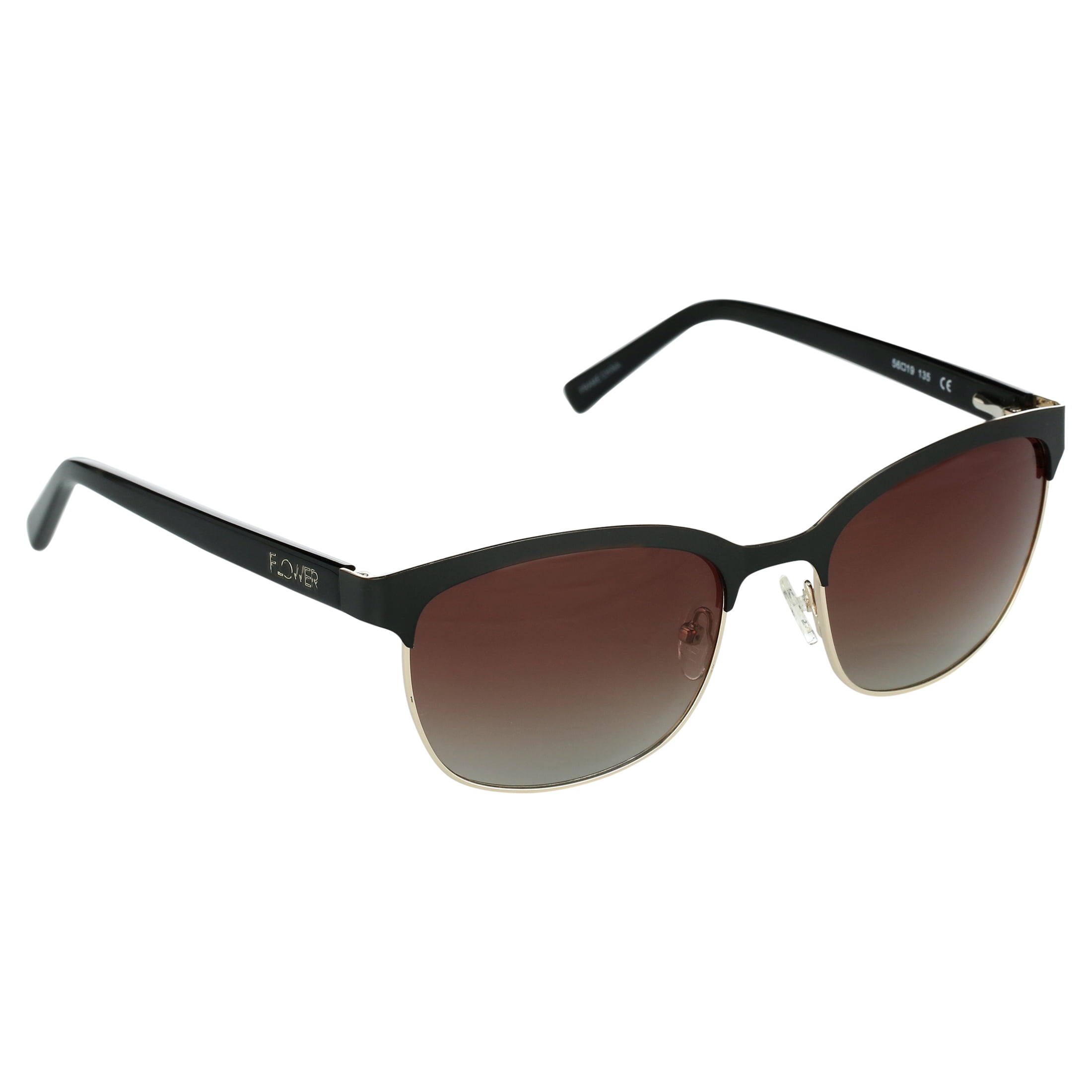 FLOWER by Drew Barrymore Womens Sunglasses, Sheila - FLR3001 Black