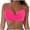 Hot Pink, variant on Glisme Navy Bikini Top For Women Underwire Bikini Top Push Up Swimsuit Top Bra Padded Bathing Suit Summer Swimwear For Swimsuit Party