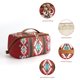 thumbnail image 1 of Organizador Maquillaje Cosmetic para Mujeres PU Boho Con Gran Capacidad Viajar, 1 of 9