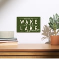 thumbnail image 2 of Newfound Lake, New Hampshire, Better to Wake at the Lake, Simply Said Birch Wood Wall Sign (6x9 Rustic Home Decor, Ready to Hang Art), 2 of 5