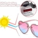 thumbnail image 4 of heart sunglasses kids girls - boys children are love heart shaped sunglasses trendy cute forage 3-10, 4 of 5