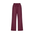 thumbnail image 4 of Capri Pants for Women, Loose Drawstring Drawstring Large 3/4, 4 of 4