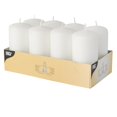 thumbnail image 2 of PAPSTAR 17984 Pillar Candles, Paraffin Wax, White, 2 of 5