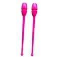thumbnail image 2 of 2 Piezas Clubes de Gimnasia Rítmica Bastones Insertables para Danza Palos de Práctica Accesorios para Coreografías Material Pp de Alta Resistencia Fác rosa roja, 2 of 8