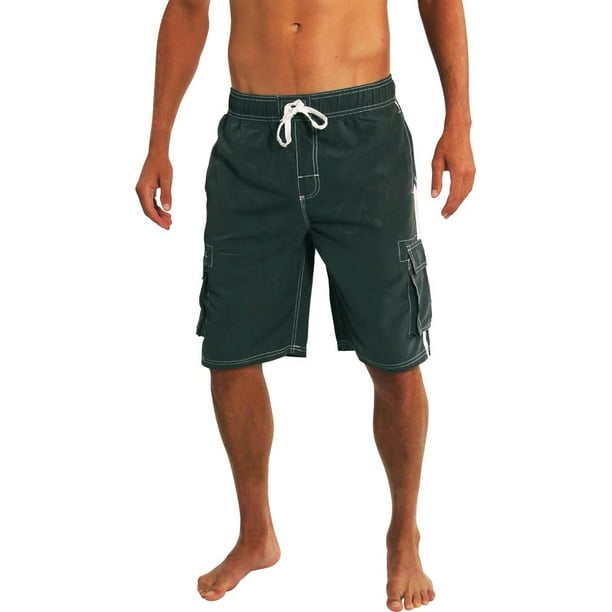 NORTY Norty Mens Big Extended Size Swim Trunks Mens Plus King Size