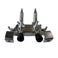 thumbnail image 4 of FashionCha Bass Drum Anchor Anti Slip Clamp Mounting Base Holder Zinc Alloy Percussion Hardware Suitable for Stage Performance Practice Area Studio Use 11.5cmx8., 4 of 8