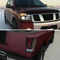 thumbnail image 2 of Spec-D Tuning LED Halo Projector Black Headlight + Rear Altezza Tail Lamp Compatible with 2004-2015 Nissan Titan Left + Right Pair Headlamps Assembly, 2 of 7