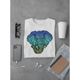 thumbnail image 3 of Blue Gradient Elephant Head Tee Men's -Image by Shutterstock, 3 of 4