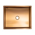 thumbnail image 4 of Eden Bath EB_SS004RG Rectangular 18.7 x 15.75-in Vessel Sink w/ Rim in Rose Gold, 4 of 7