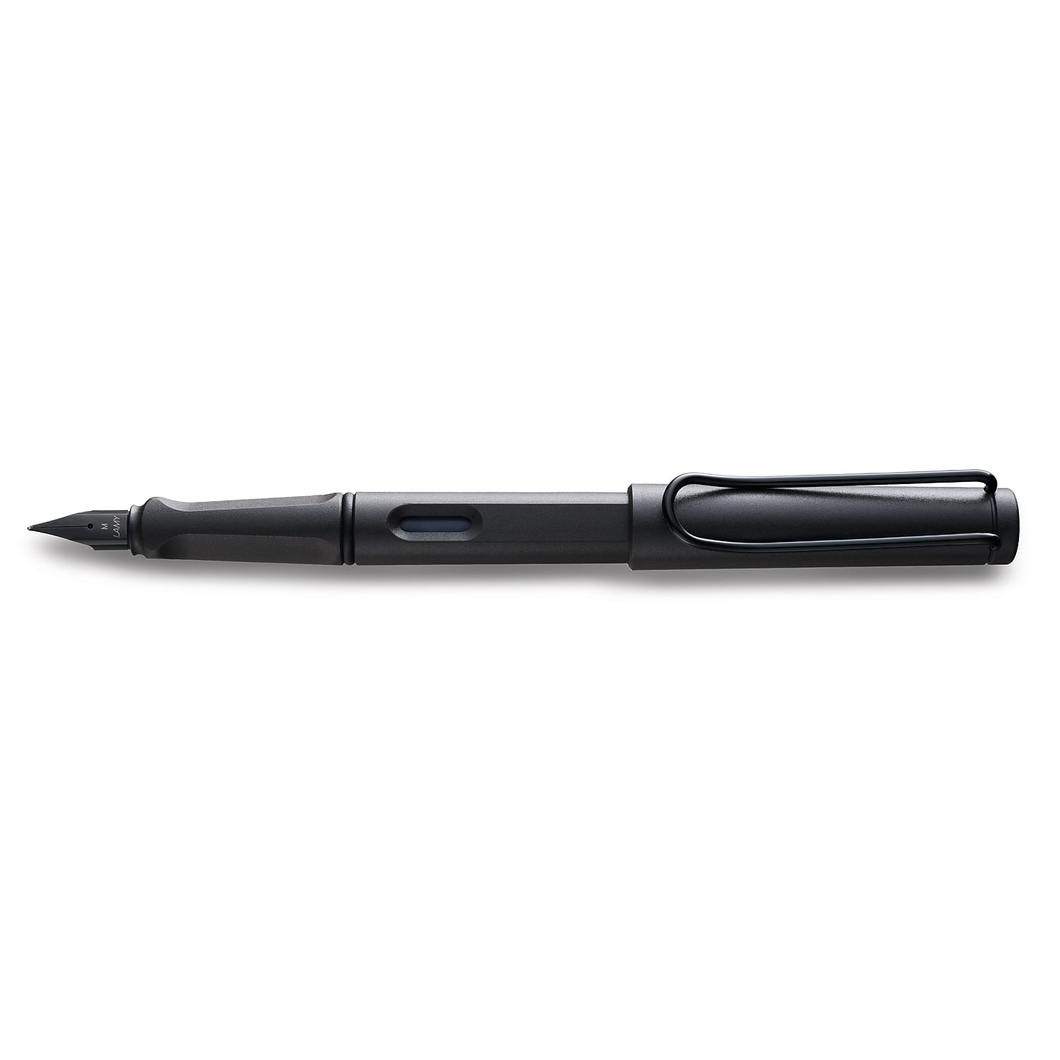 LAMY Safari Fountain Pen, Charcoal Medium Nib (L17M)