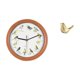 thumbnail image 5 of Reloj de pared con pájaro cantor, figura de pájaro dorado, reloj decorativo para cocina, decoración del hogar, escultura de pájaro moderna para sala d, 5 of 8