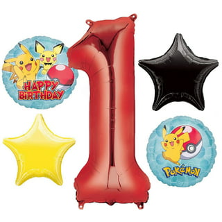 Pokémon Birthday party decoration by premierepartydeco.com