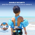 thumbnail image 3 of Zeraty Kids Swim Vest, Toddler Swim Vest, Toddler Floaties Arm Wings Life Jacket Vest Training Swimsuit with Adjustable Security Buckle for Boys Girls, 2-6 Years Old, 20-50lbs, 3 of 7