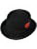 Different Touch Men 100% Wool Felt Top Hats Victorian Style Mad Hatter Tall