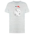 thumbnail image 1 of Astronaut On Full Moon Tee Men's -Image by Shutterstock, 1 of 2