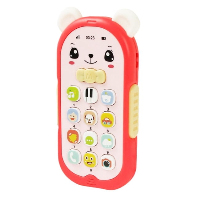 Bebé Teléfono Juguetes Educativos Tempranos Teléfono Móvil Juguetes Simulación Divertida Teléfono Móvil Juguete Cateissary FN007734-05