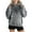 Dark Gray, variant on cocolona Christmas Hoodies for Women Long Sleeve Drawstring Sweatshirts Xmas Snowflakes Graphic Hoodie Fall Pullover Tops with Pockets
