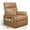 light brown, variant on INNOVAR Recliner Sofa for Adults, Zero Gravity Reclining Chair, Oversized Electric Recliners Elderly Chair W/Storage Pockets for Home Living Room,Corduroy,Grey