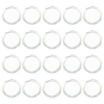 100 Pcs Half Dollar Capsules Coin Protectors Holders Coin Box