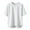 White, variant on Xunlbb Summer Solid Color T-Shirts Men's Lightweight Short Sleeve Crew Neck Smooth Tops Quick-Dry Lightweight Breathable Activewear Gym Training Beach Sports Plus Size