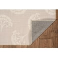 thumbnail image 6 of Linon Home Décor Washable Meesha Area Rug or Runner Collection, Beige and Ivory, 5' x 7', 6 of 7