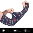 thumbnail image 2 of Fotbe Nautical Style Sailboat Mangas para Brazos con Protección Solar UV- Cubrebrazos para Tatuajes – Mangas Deportivas Refrigerantes UPF 50 para Hombre y Mujer, 2 of 7
