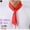 Red, variant on Red Chef Scarf Neckerchief for Men & Women, Breathable Kitchen Tie, Comfortable Professional Cooking Staff Uniform Accessory