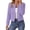 Green, variant on Womens Solid Color Casual Short Cardigan Open Front Crew Neck Long Sleeve Blazer Jacket with Button