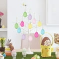 thumbnail image 6 of Nmdmisc 12 Pcs Easter Egg Outdoor Hanging Ornaments Easter Outdoor Decorations Happy Easter Hanging Porch & Tree Yard Lawn Decor, 6 of 6