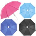 thumbnail image 1 of CIMAXIC phone umbrellas 4pcs Small Phone Sunshade Riding Small Umbrella Universal Phone Sunshade,10.63"X10.63"X8.46", 1 of 4