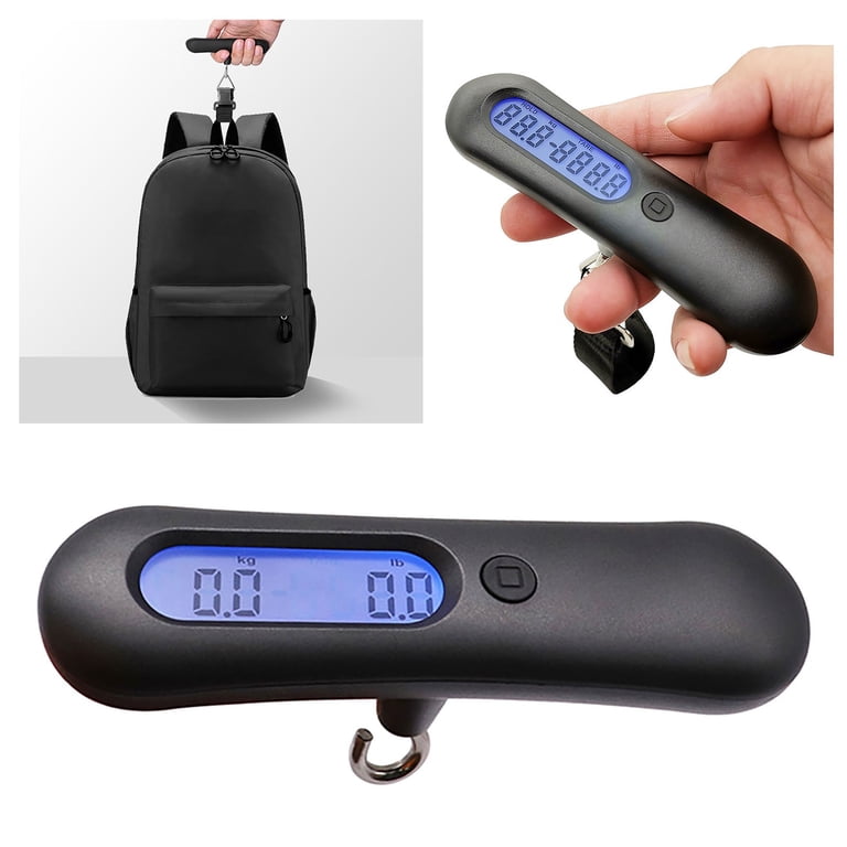 2/1pcs Luggage Scale Portable Digital Hanging Baggage Scale for