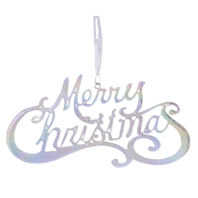 Adornos Navideños para Árbol de Navidad Macarena Adorno Colgante Acrílico 21 cm x 10 cm