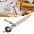 thumbnail image 4 of Spacing Gauge, Woodworking Dividers, Leather Craft Compasses, Compass Drawing Tool, with Forging Using Professional Methods, for Draw Lines From Edges, Arcs, 4 of 7