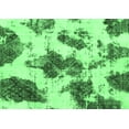 thumbnail image 1 of Ahgly Company Indoor Rectangle Abstract Emerald Green Modern Area Rugs, 5' x 8', 1 of 4