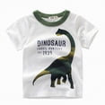 thumbnail image 2 of Xudanell Boys Tshirts Round Neck Gym Shirts Cute Oversized Graphic Tees Baby Boy Clothes Cotton Home Short Sleeves, 2 of 4