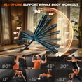 thumbnail image 4 of MERACH 990LBS Adjustable Weight Bench with Extended Headrest and Leg Extension, Foldable Workout Bench for Home Gym, 4 of 9